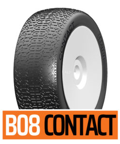 GRP B08 CONTACT - MOUNTED (2)<br>White Wheels