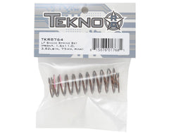 Tekno RC Low Frequency 75mm Front Shock Spring Set (Pink - 3.82lb/in) (1.6x11.0) TKR8764