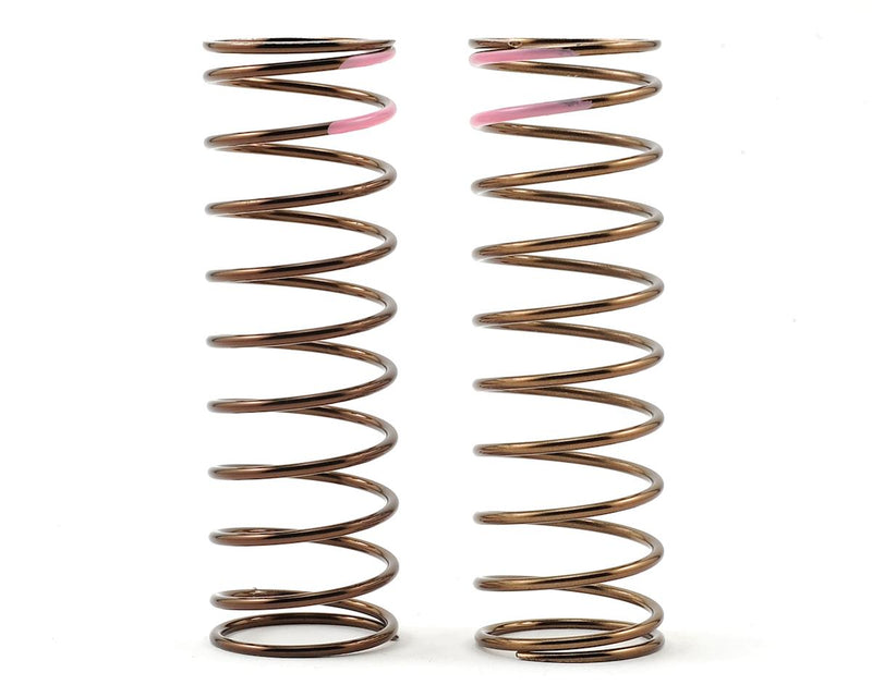 Tekno RC Low Frequency 75mm Front Shock Spring Set (Pink - 3.82lb/in) (1.6x11.0) TKR8764